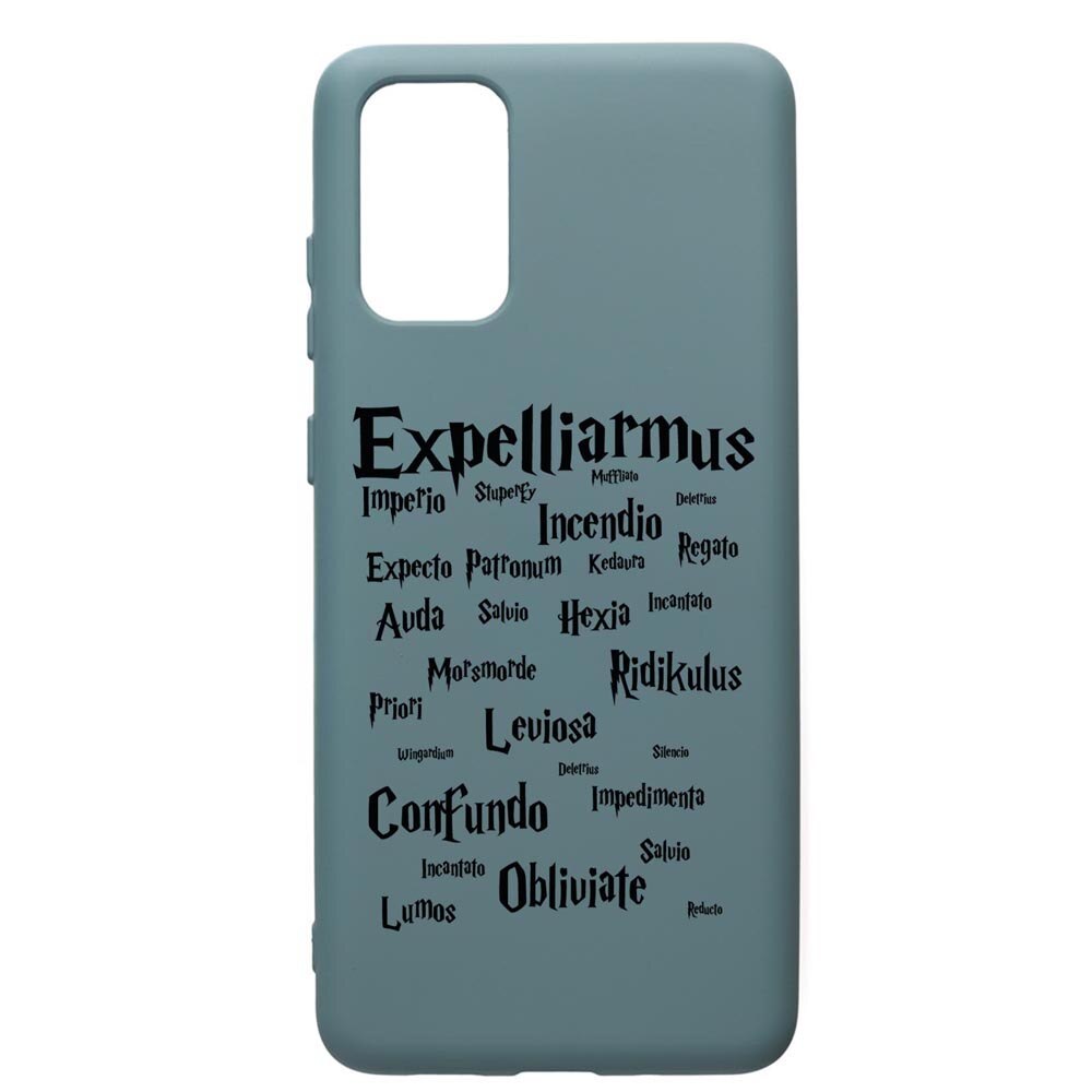 Husa Premium Silicon Compatibila Cu Samsung Galaxy S20 Plus, Harry Potter Spells, silicon, cu interiorul din material textil, protectie camera, Cornflower, PCF865