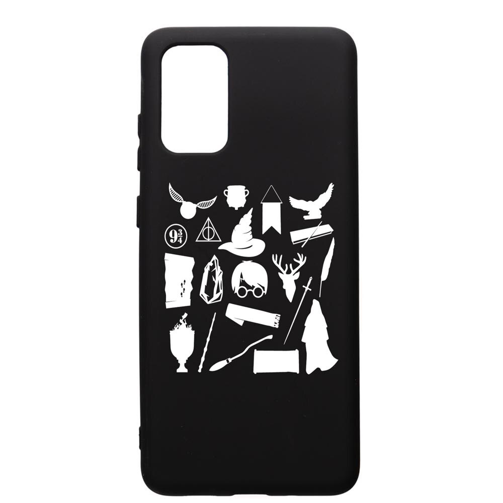 Husa Premium Silicon Compatibila Cu Samsung Galaxy S20 Plus, Harry Potter Symbols, silicon, cu interiorul din material textil, protectie camera, PB866