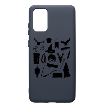 Husa Premium Silicon Compatibila Cu Samsung Galaxy S20 Plus, Harry Potter Symbols, cu interiorul din material textil, protectie camera, Alaskan Blue, PAB866 Husa Premium Silicon Compatibila Cu Samsung Galaxy S20 Plus, Harry Potter Symbols, cu interiorul din material textil, protectie camera, Alaskan Blue, PAB866