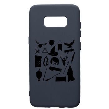 Husa Premium Silicon Compatibila Cu Samsung Galaxy S8, Harry Potter Symbols, cu interiorul din material textil, protectie camera, Alaskan Blue, PAB866 Husa Premium Silicon Compatibila Cu Samsung Galaxy S8, Harry Potter Symbols, cu interiorul din material textil, protectie camera, Alaskan Blue, PAB866