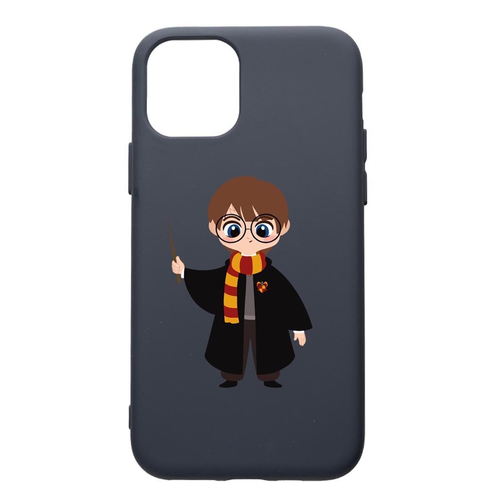 Husa Premium Silicon Compatibila Cu Apple IPhone 12 Pro, Harry Potter Animated, cu interiorul din material textil, protectie camera, Alaskan Blue, PAB867