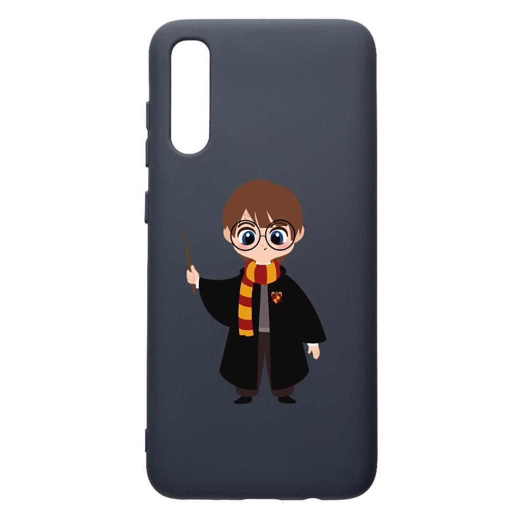 Husa Premium Silicon Compatibila Cu Samsung Galaxy A30S, Harry Potter Animated, cu interiorul din material textil, protectie camera, Alaskan Blue, PAB867