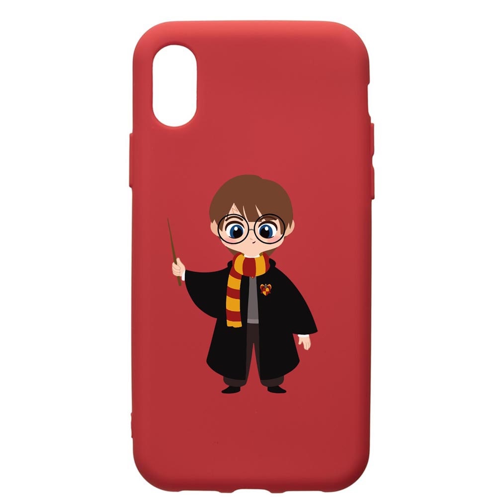 Husa Premium Silicon Compatibila Cu Samsung Galaxy A10, Harry Potter Animated, silicon, cu interiorul din material textil, protectie camera, Red, PR867