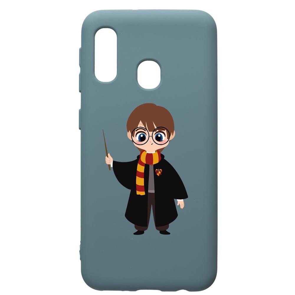 Husa Premium Silicon Compatibila Cu Samsung Galaxy A20E, Harry Potter Animated, silicon, cu interiorul din material textil, protectie camera, Cornflower, PCF867