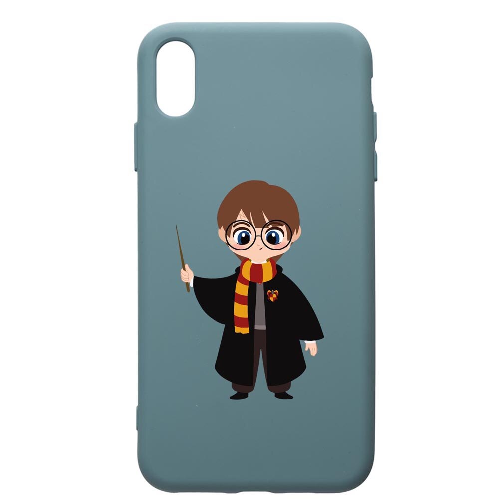 Husa Premium Silicon Compatibila Cu Huawei Y5 2019, Harry Potter Animated, silicon, cu interiorul din material textil, protectie camera, Cornflower, PCF867