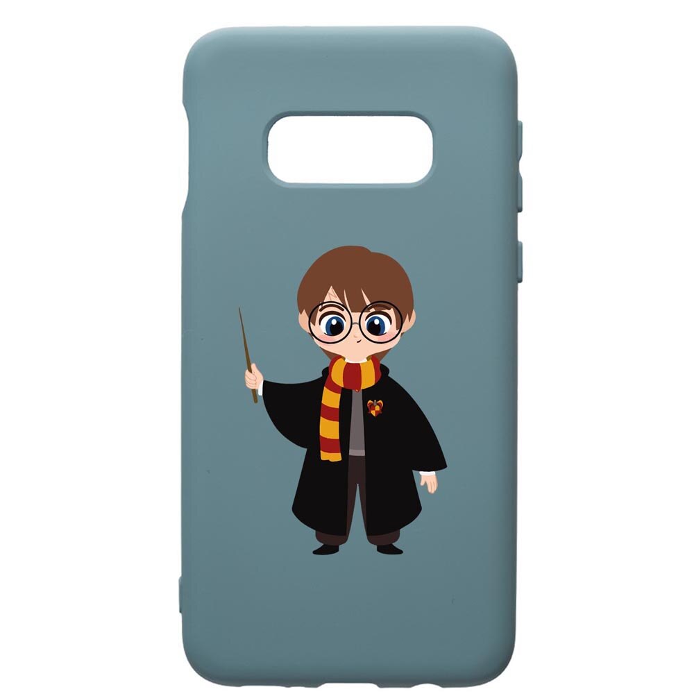 Husa Premium Silicon Compatibila Cu Samsung Galaxy S10, Harry Potter Animated, silicon, cu interiorul din material textil, protectie camera, Cornflower, PCF867