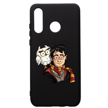 Husa Premium Silicon Compatibila Cu Huawei P30 Lite, Harry Potter Hogwarts, silicon, cu interiorul din material textil, protectie camera, PB868 Husa Premium Silicon Compatibila Cu Huawei P30 Lite, Harry Potter Hogwarts, silicon, cu interiorul din material textil, protectie camera, PB868