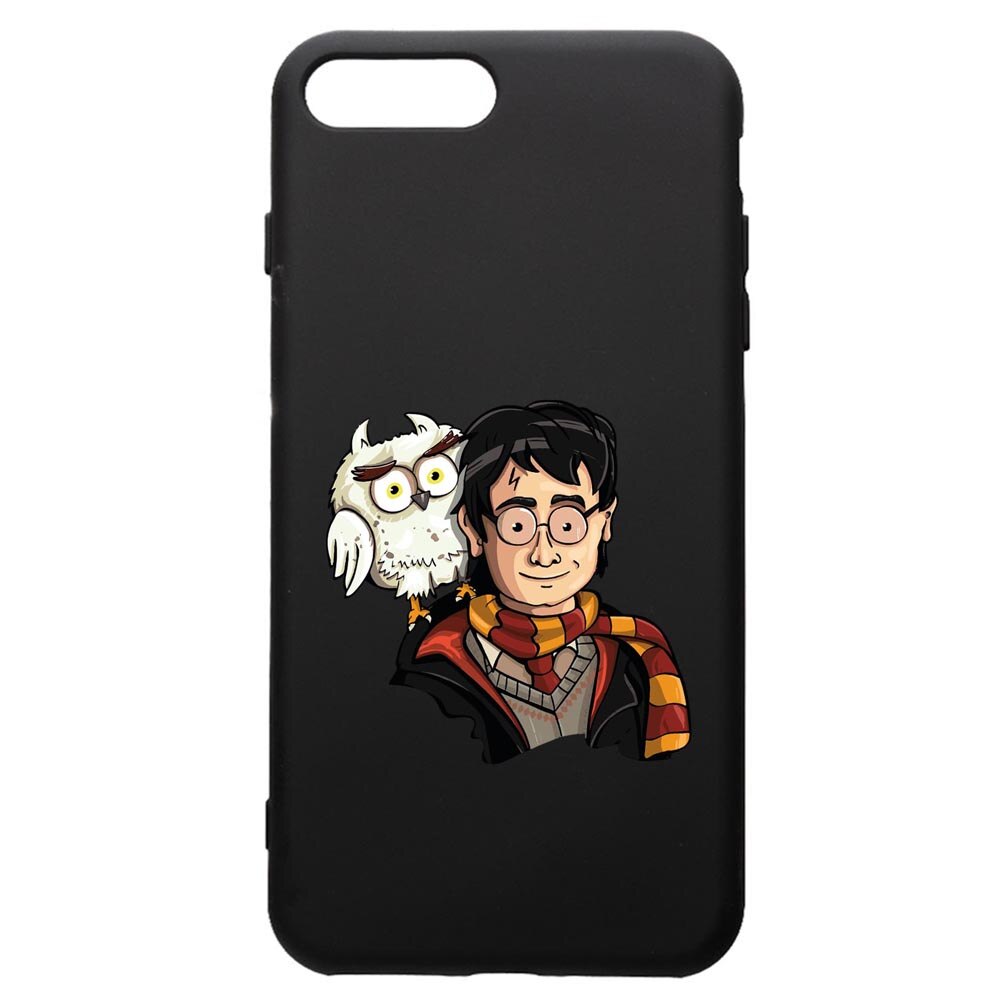 Husa Premium Silicon Compatibila Cu Apple iPhone 8 Plus / iPhone 7 Plus, Harry Potter Hogwarts, silicon, cu interiorul din material textil, protectie camera, PB868