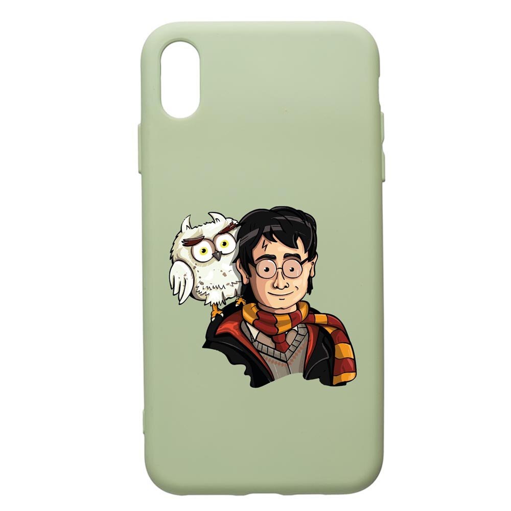 Husa Premium Silicon Compatibila Cu Samsung Galaxy A10, Harry Potter Hogwarts, cu interiorul din material textil, protectie camera, Beryl, PGR868