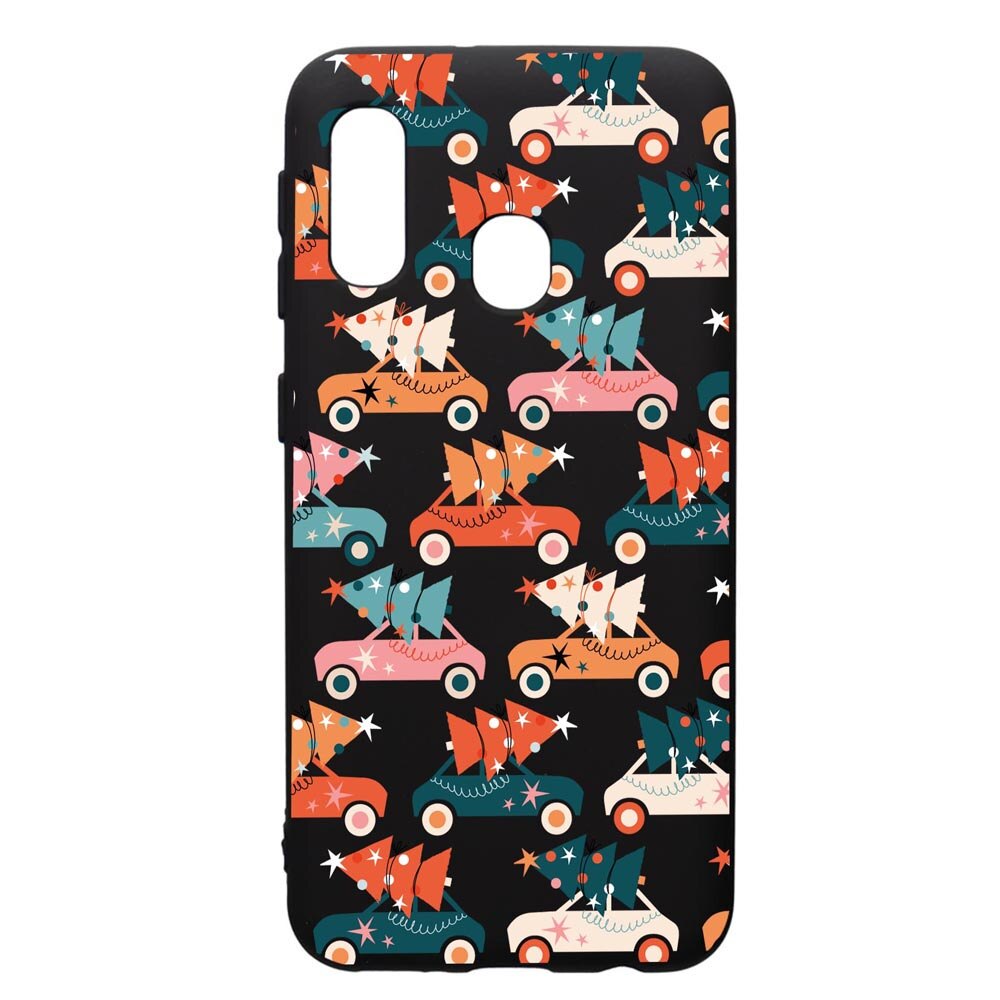 Husa Premium Silicon Compatibila Cu Samsung Galaxy A20E, Christmas Season, silicon, cu interiorul din material textil, protectie camera, PB874