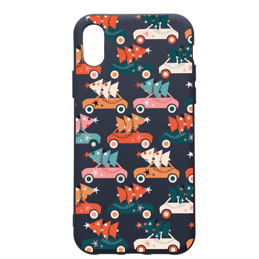 Husa Premium Silicon Compatibila Cu Samsung Galaxy A01, Christmas Season, cu interiorul din material textil, protectie camera, Alaskan Blue, PAB874