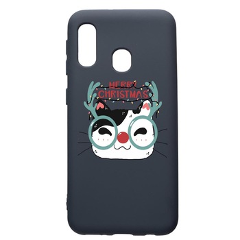 Husa Premium Silicon Compatibila Cu Samsung Galaxy A20E, I Want To Be Rudolph, cu interiorul din material textil, protectie camera, Alaskan Blue, PAB877 Husa Premium Silicon Compatibila Cu Samsung Galaxy A20E, I Want To Be Rudolph, cu interiorul din material textil, protectie camera, Alaskan Blue, PAB877