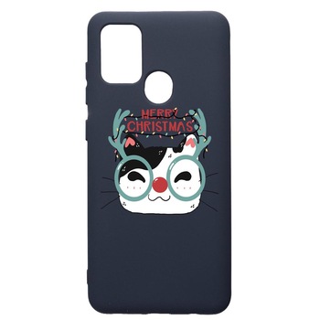 Husa Premium Silicon Compatibila Cu Samsung Galaxy A21S, I Want To Be Rudolph, cu interiorul din material textil, protectie camera, Alaskan Blue, PAB877 Husa Premium Silicon Compatibila Cu Samsung Galaxy A21S, I Want To Be Rudolph, cu interiorul din material textil, protectie camera, Alaskan Blue, PAB877