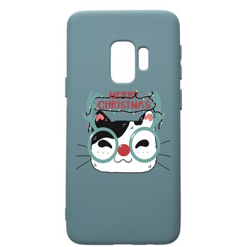 Husa Premium Silicon Compatibila Cu Samsung Galaxy S9, I Want To Be Rudolph, silicon, cu interiorul din material textil, protectie camera, Cornflower, PCF877 Husa Premium Silicon Compatibila Cu Samsung Galaxy S9, I Want To Be Rudolph, silicon, cu interiorul din material textil, protectie camera, Cornflower, PCF877