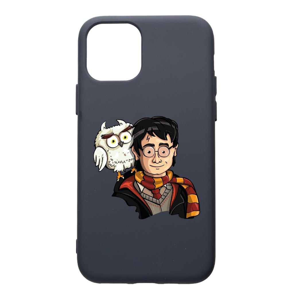 Husa Premium Silicon Compatibila Cu Apple IPhone 12 Pro Max, Harry Potter Hogwarts, cu interiorul din material textil, protectie camera, Alaskan Blue, PAB868