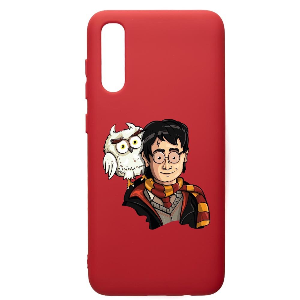 Husa Premium Silicon Compatibila Cu Samsung Galaxy A30S, Harry Potter Hogwarts, silicon, cu interiorul din material textil, protectie camera, Red, PR868