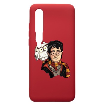 Husa Premium Silicon Compatibila Cu Xiaomi Mi 10 / Mi 10 Pro, Harry Potter Hogwarts, silicon, cu interiorul din material textil, protectie camera, Red, PR868 Husa Premium Silicon Compatibila Cu Xiaomi Mi 10 / Mi 10 Pro, Harry Potter Hogwarts, silicon, cu interiorul din material textil, protectie camera, Red, PR868