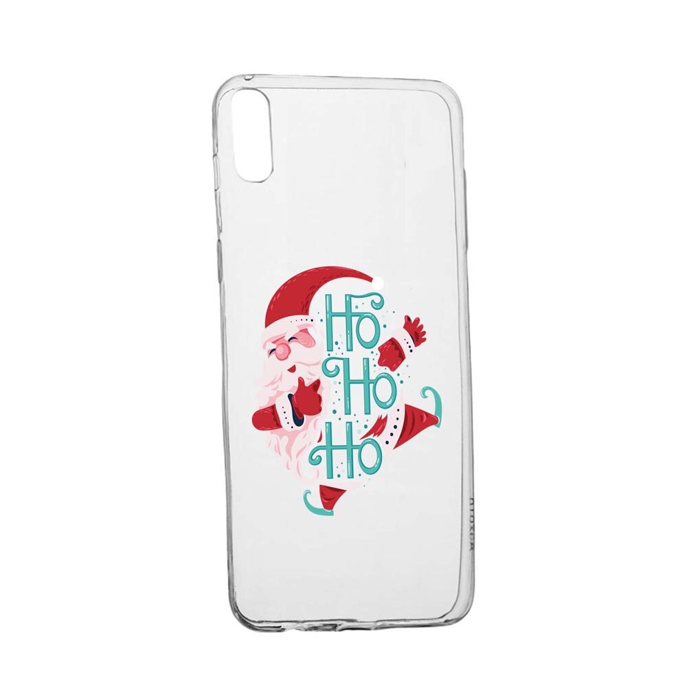 Husa Silicon Compatibila Cu Samsung Galaxy M02, HoHoHo Santa Claus, rezistenta la uzura, anti-alunecare, 869