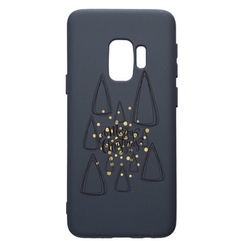 Husa Premium Silicon Compatibila Cu Samsung Galaxy S9, Minimalist Merry Chirstmas, cu interiorul din material textil, protectie camera, Alaskan Blue, PAB870 Husa Premium Silicon Compatibila Cu Samsung Galaxy S9, Minimalist Merry Chirstmas, cu interiorul din material textil, protectie camera, Alaskan Blue, PAB870
