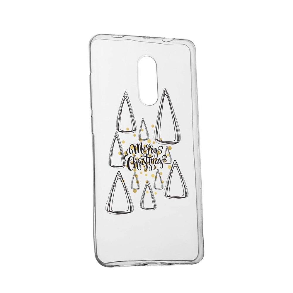 Husa Silicon Compatibila Cu Nokia 3.2, Minimalist Merry Christmas, rezistenta la uzura, anti-alunecare, 870