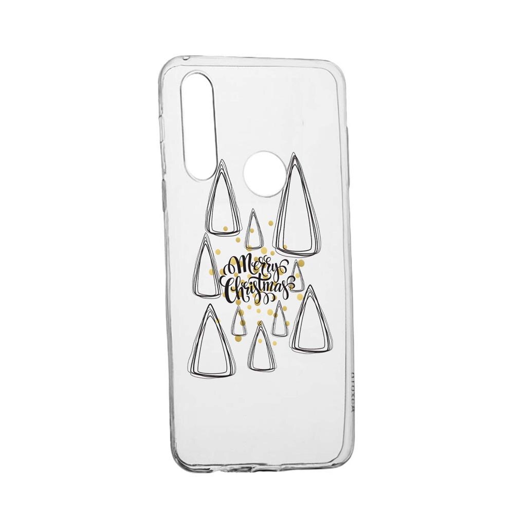 Husa Silicon Compatibila Cu Motorola Moto G Pro , Minimalist Merry Christmas, rezistenta la uzura, anti-alunecare, 870