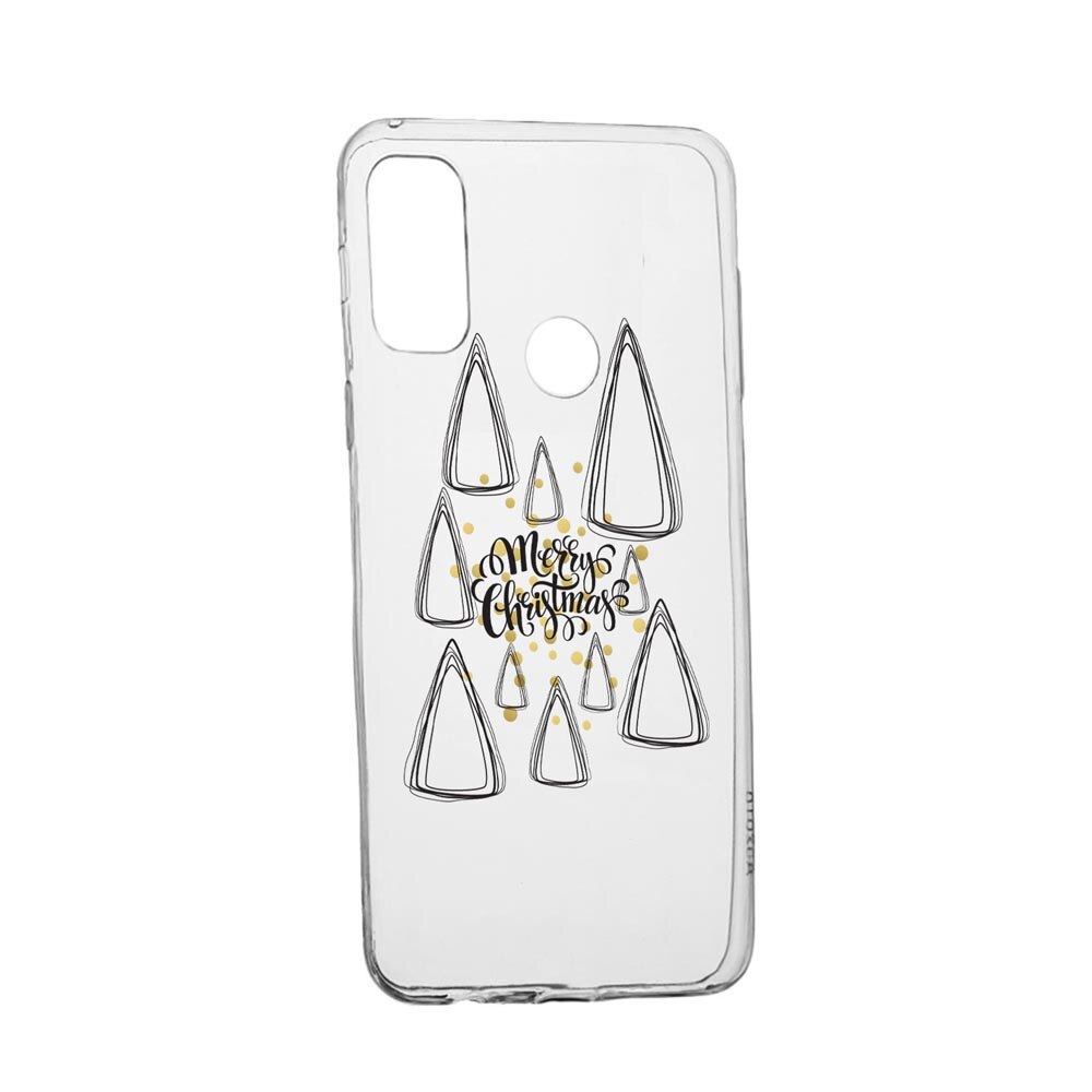 Husa Silicon Compatibila Cu OnePlus Nord N10 5G, Minimalist Merry Christmas, rezistenta la uzura, anti-alunecare, 870