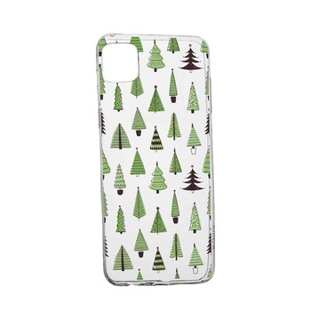 Husa Silicon Compatibila Cu Apple iPhone 11 Pro Max, Christmas Tree Shapes, rezistenta la uzura, anti-alunecare, 872 Husa Silicon Compatibila Cu Apple iPhone 11 Pro Max, Christmas Tree Shapes, rezistenta la uzura, anti-alunecare, 872