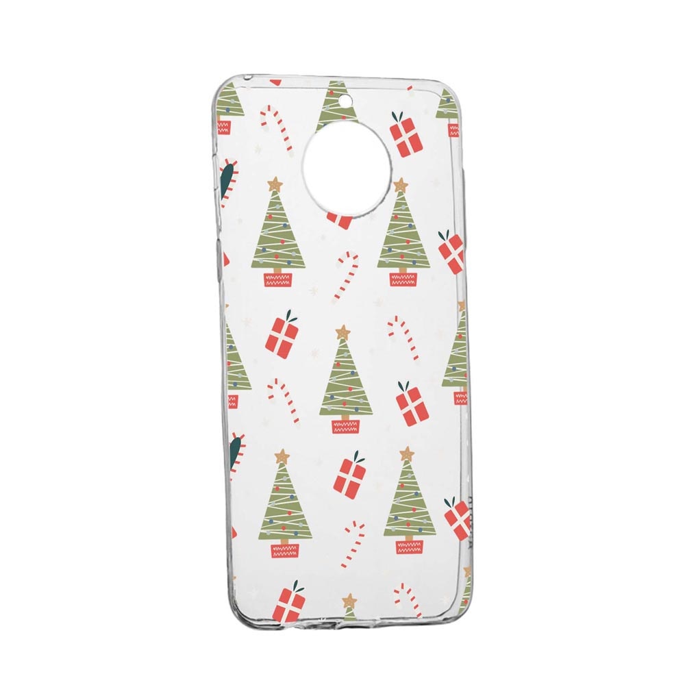 Husa Compatibila Cu Motorola Moto G7, Christmas Pattern, rezistenta la uzura, anti-alunecare, 873