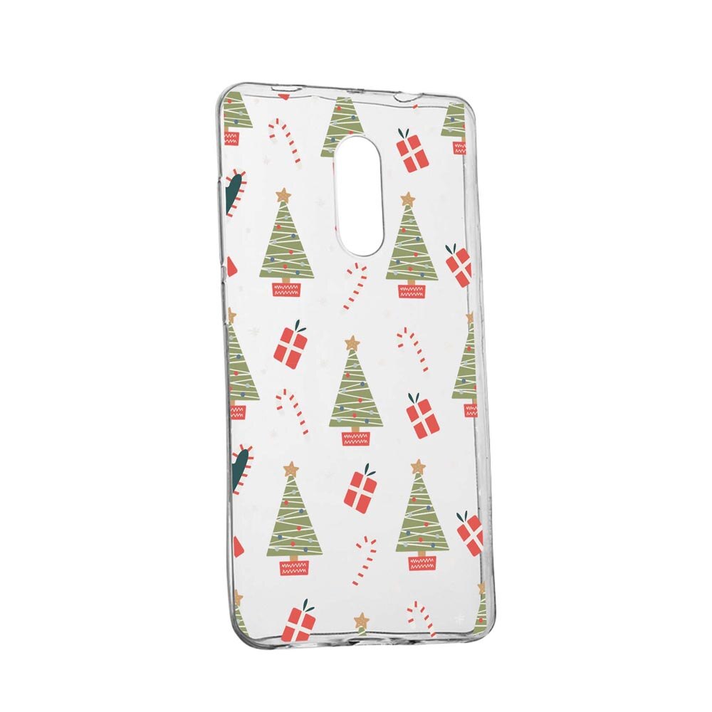 Husa Compatibila Cu Alcatel 3L (2019), Christmas Pattern, rezistenta la uzura, anti-alunecare, 873