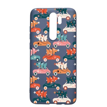 Husa Silicon Compatibila Cu Xiaomi Redmi Note 8 Pro, Christmas Season, rezistenta la uzura, anti-alunecare, AlaskanBlue, AB874 Husa Silicon Compatibila Cu Xiaomi Redmi Note 8 Pro, Christmas Season, rezistenta la uzura, anti-alunecare, AlaskanBlue, AB874