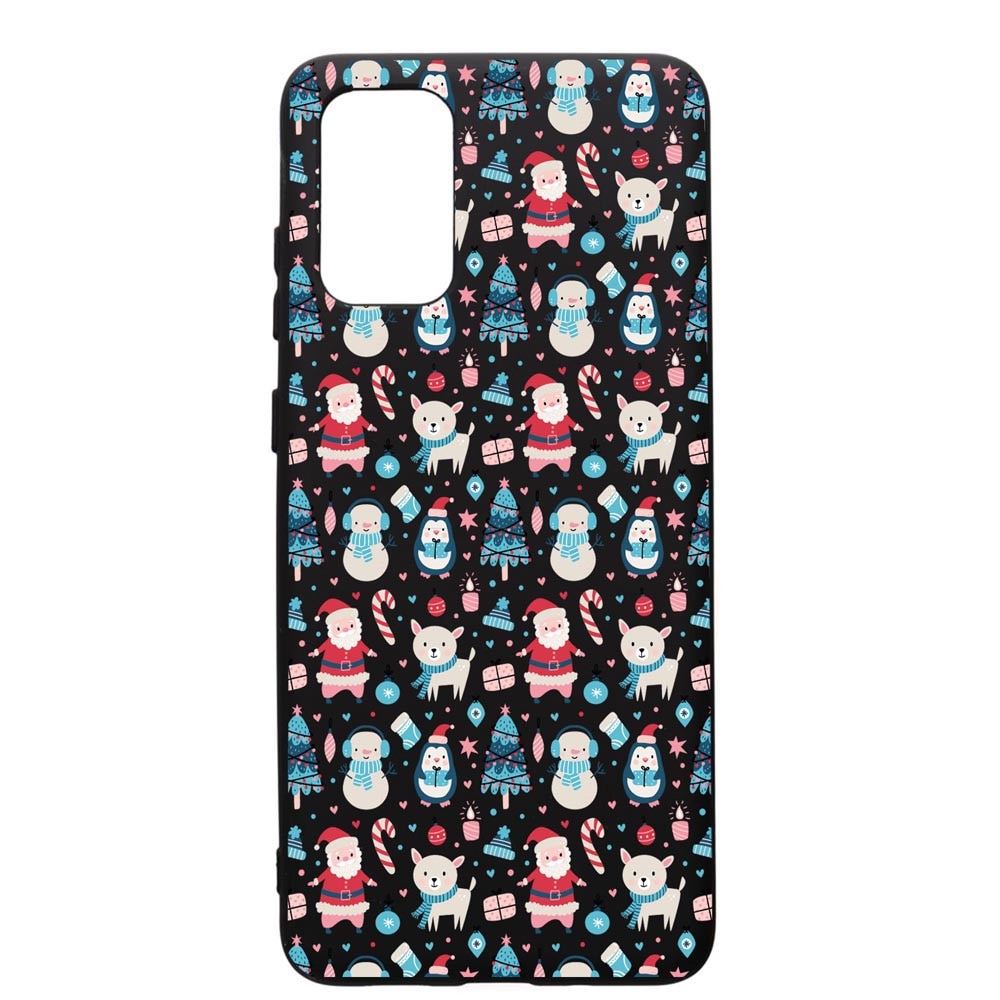 Husa Premium Silicon Compatibila Cu Samsung Galaxy S20 Plus, Christmas Ornaments, silicon, cu interiorul din material textil, protectie camera, PB876