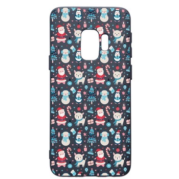 Husa Premium Silicon Compatibila Cu Samsung Galaxy S9, Christmas Ornaments, cu interiorul din material textil, protectie camera, Alaskan Blue, PAB876 Husa Premium Silicon Compatibila Cu Samsung Galaxy S9, Christmas Ornaments, cu interiorul din material textil, protectie camera, Alaskan Blue, PAB876