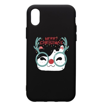 Husa Premium Silicon Compatibila Cu Samsung Galaxy A10, I Want To Be Rudolph, silicon, cu interiorul din material textil, protectie camera, PB877 Husa Premium Silicon Compatibila Cu Samsung Galaxy A10, I Want To Be Rudolph, silicon, cu interiorul din material textil, protectie camera, PB877