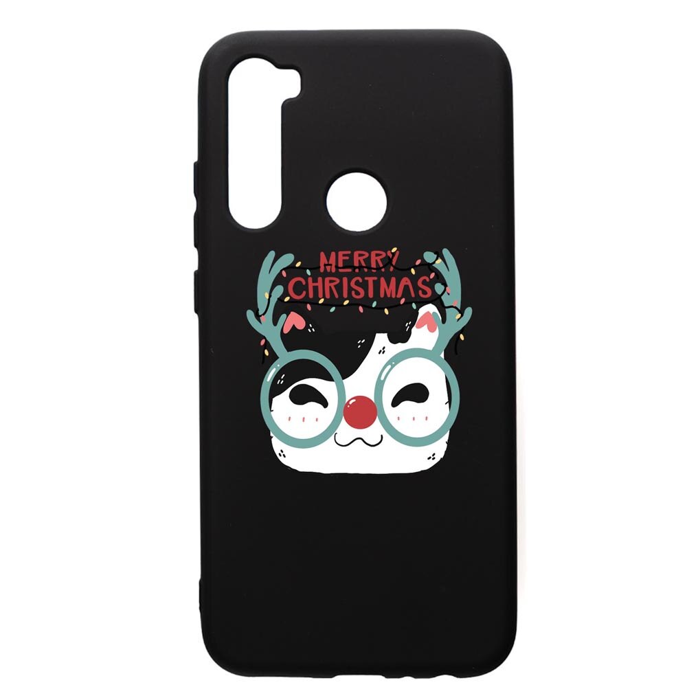 Husa Premium Silicon Compatibila Cu Xiaomi Redmi Note 8, I Want To Be Rudolph, silicon, cu interiorul din material textil, protectie camera, PB877