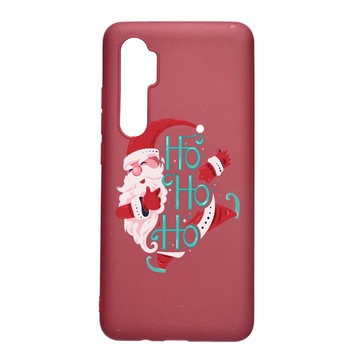 Husa Silicon Compatibila cu Xiaomi Mi Note 10 Lite, HoHoHo Santa Claus, rezistenta la uzura, anti-alunecare, Pomegranate, PG869 Husa Silicon Compatibila cu Xiaomi Mi Note 10 Lite, HoHoHo Santa Claus, rezistenta la uzura, anti-alunecare, Pomegranate, PG869