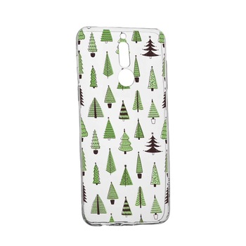 Husa Silicon Compatibila Cu LG K40 / K12 Plus, Christmas Tree Shapes, rezistenta la uzura, anti-alunecare, 872 Husa Silicon Compatibila Cu LG K40 / K12 Plus, Christmas Tree Shapes, rezistenta la uzura, anti-alunecare, 872