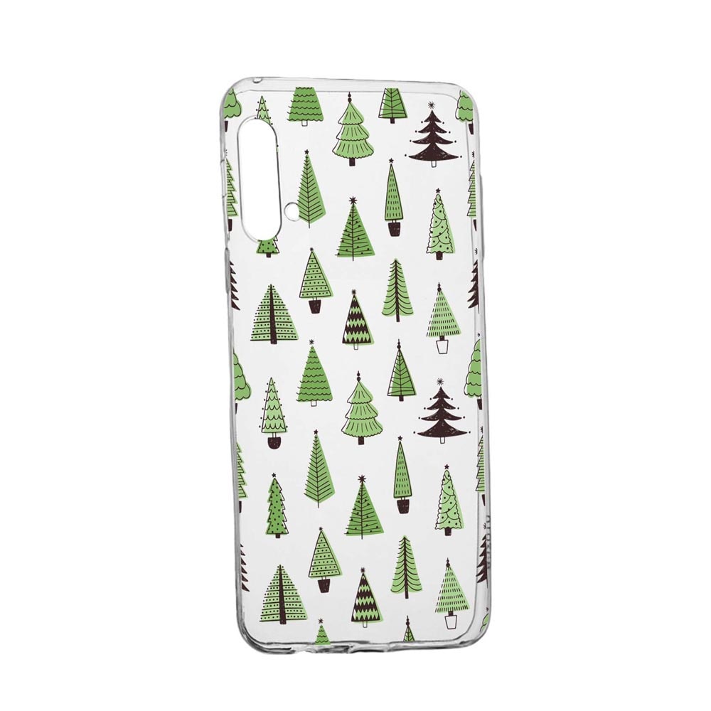 Husa Silicon Compatibila Cu Huawei Honor 20 Pro, Christmas Tree Shapes, rezistenta la uzura, anti-alunecare, 872