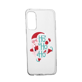 Husa Silicon Compatibila Cu Samsung Galaxy M02s, HoHoHo Santa Claus, rezistenta la uzura, anti-alunecare, 869 Husa Silicon Compatibila Cu Samsung Galaxy M02s, HoHoHo Santa Claus, rezistenta la uzura, anti-alunecare, 869