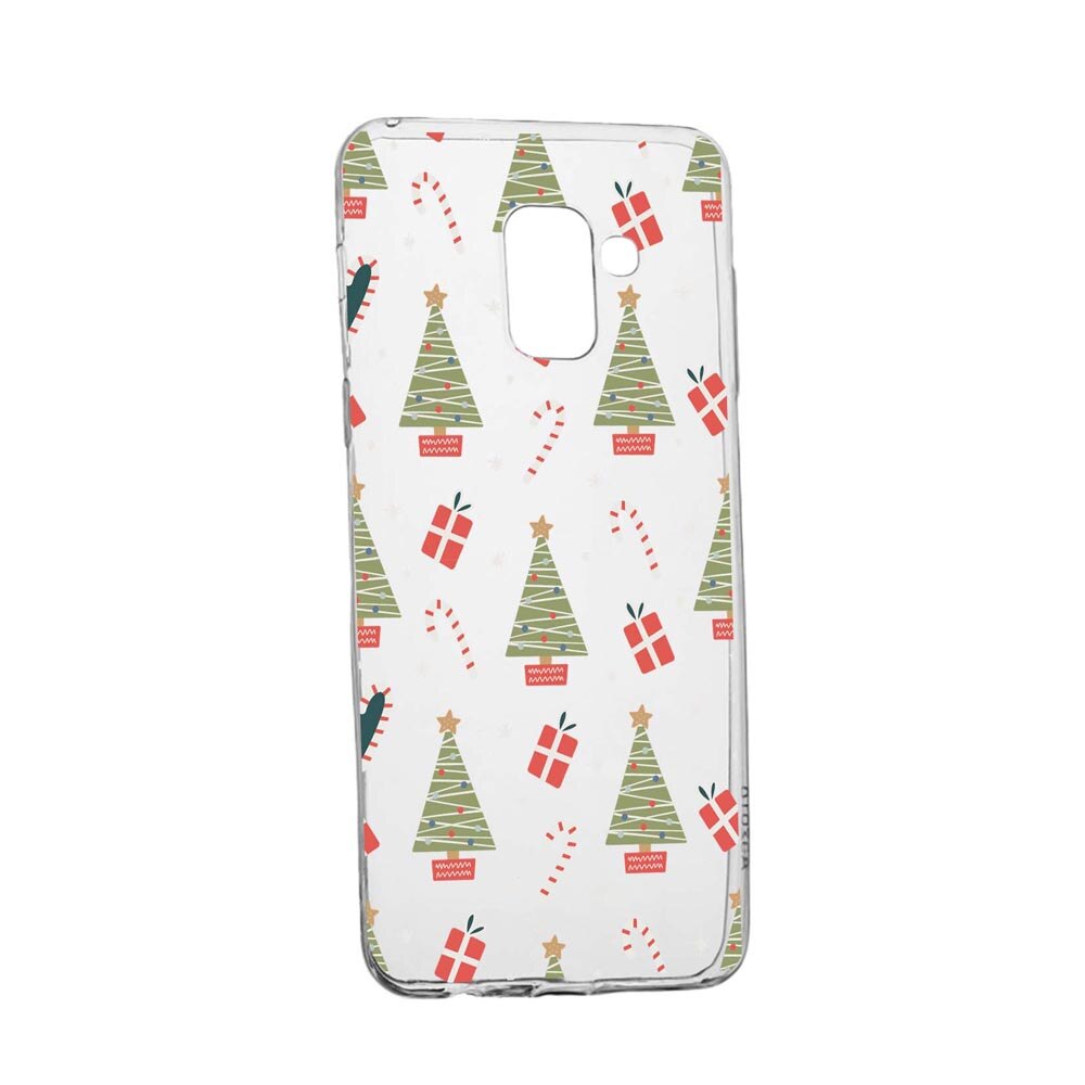 Husa Compatibila Cu Samsung Galaxy J6 2018, Christmas Pattern, rezistenta la uzura, anti-alunecare, 873