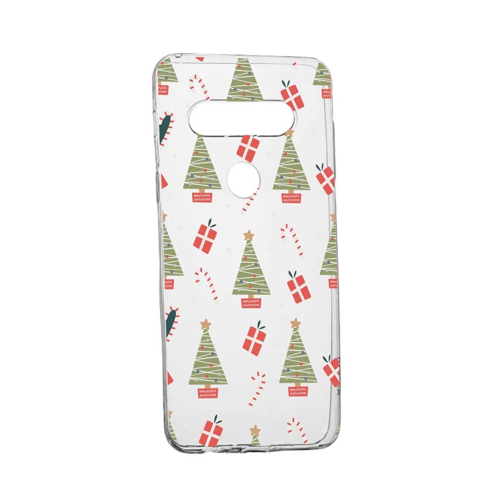 Husa Compatibila Cu LG K41S, Christmas Pattern, rezistenta la uzura, anti-alunecare, 873