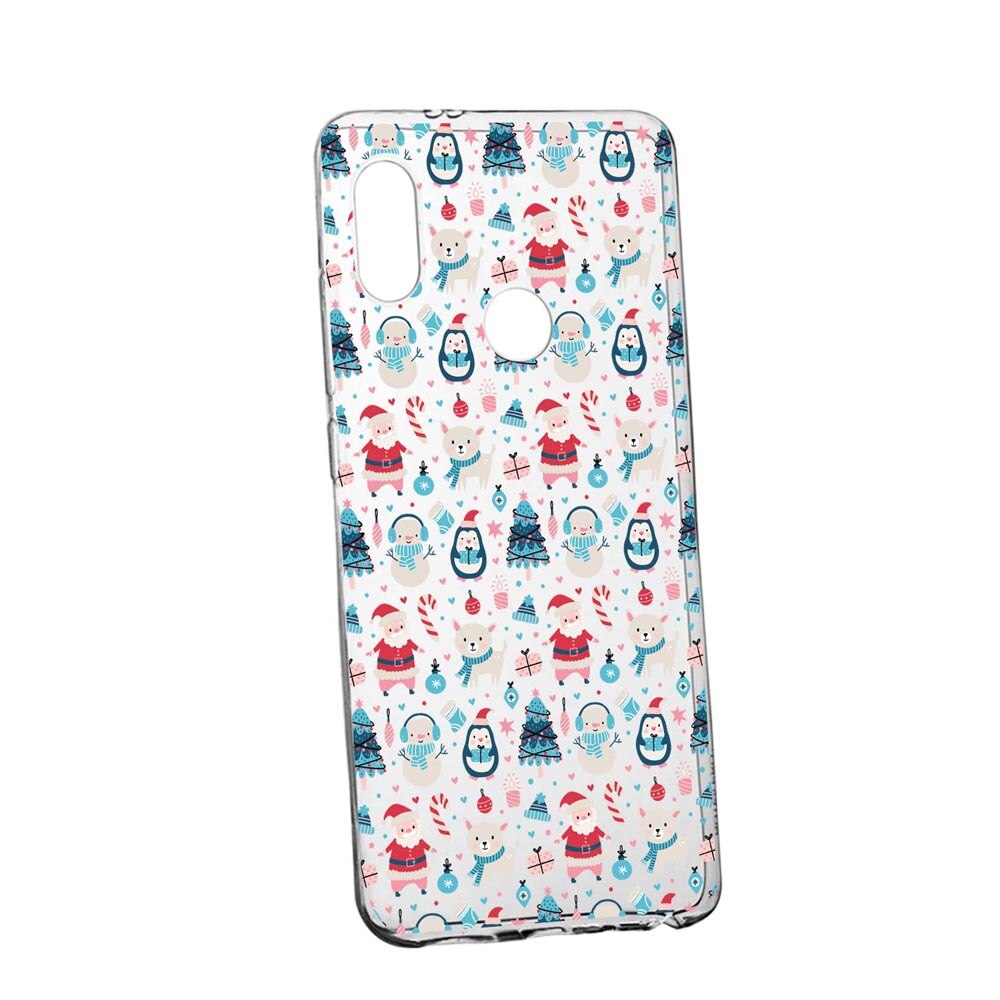 Husa Silicon Compatibila Cu Motorola One Vision / P40, Christmas Ornaments, rezistenta la uzura, anti-alunecare, 876