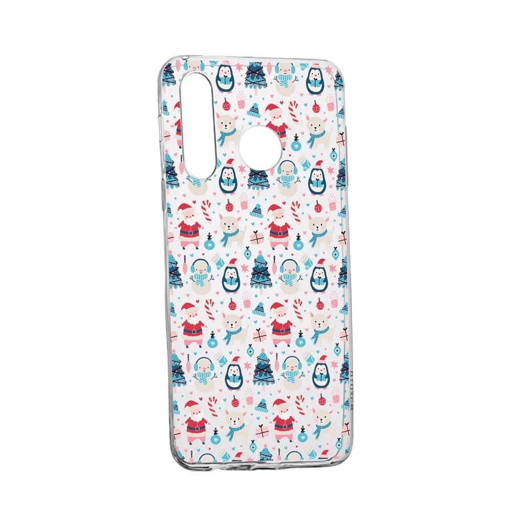 Husa Silicon Compatibila Cu Xiaomi Redmi Note 8T, Christmas Ornaments, rezistenta la uzura, anti-alunecare, 876