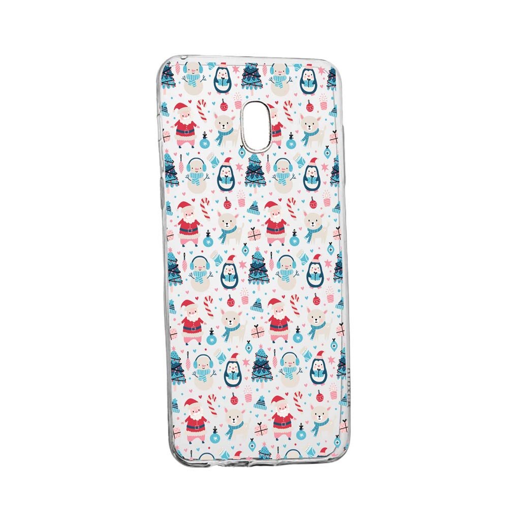 Husa Silicon Compatibila Cu LG K30 2019, Christmas Ornaments, rezistenta la uzura, anti-alunecare, 876