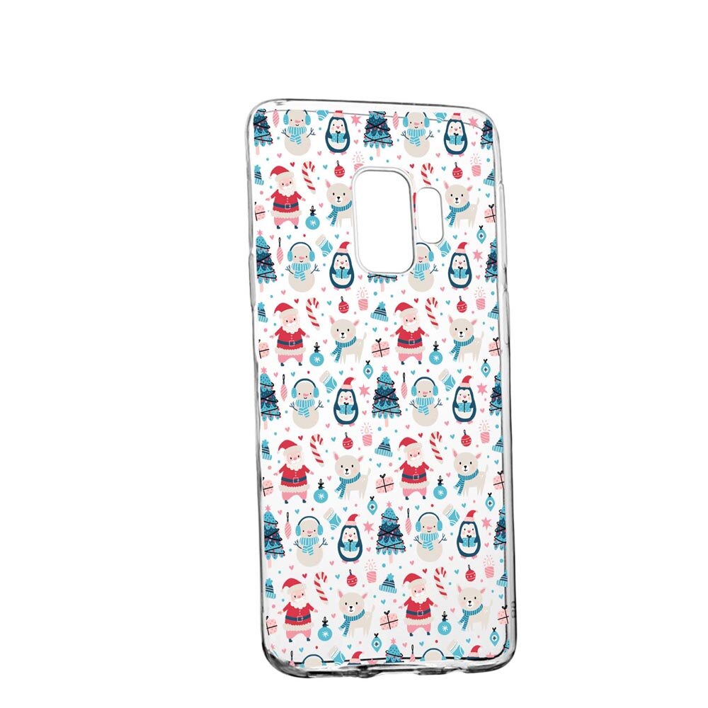 Husa Silicon Compatibila Cu Xiaomi Redmi Note 8 Pro, Christmas Ornaments, rezistenta la uzura, anti-alunecare, 876