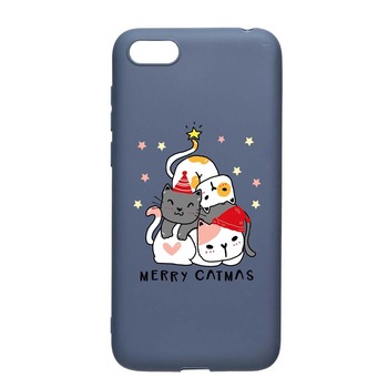 Husa Silicon Compatibila Cu Apple iPhone SE / 5S / 5, Merry Catmas, rezistenta la uzura, anti-alunecare, AlaskanBlue, AB878 Husa Silicon Compatibila Cu Apple iPhone SE / 5S / 5, Merry Catmas, rezistenta la uzura, anti-alunecare, AlaskanBlue, AB878