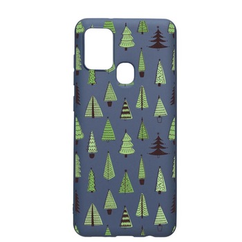 Husa Silicon Compatibila Cu Samsung Galaxy A21s, Christmas Tree Shapes, rezistenta la uzura, anti-alunecare, AlaskanBlue, AB872 Husa Silicon Compatibila Cu Samsung Galaxy A21s, Christmas Tree Shapes, rezistenta la uzura, anti-alunecare, AlaskanBlue, AB872