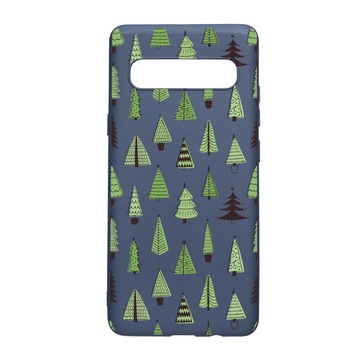 Husa Silicon Compatibila Cu Samsung Galaxy S10 5G, Christmas Tree Shapes, rezistenta la uzura, anti-alunecare, AlaskanBlue, AB872 Husa Silicon Compatibila Cu Samsung Galaxy S10 5G, Christmas Tree Shapes, rezistenta la uzura, anti-alunecare, AlaskanBlue, AB872