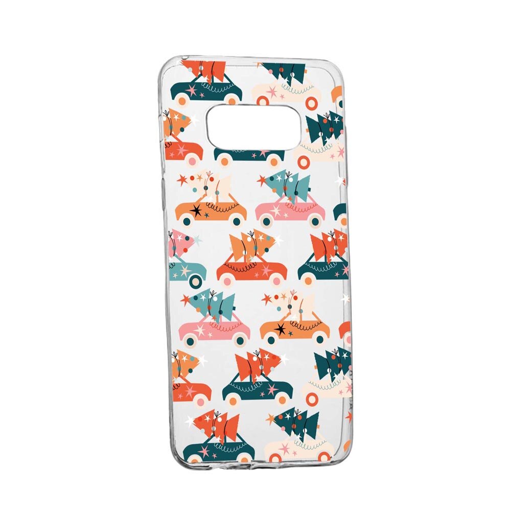 Husa Silicon Compatibila Cu Samsung Galaxy S8 Plus, Christmas Season, rezistenta la uzura, anti-alunecare, 874