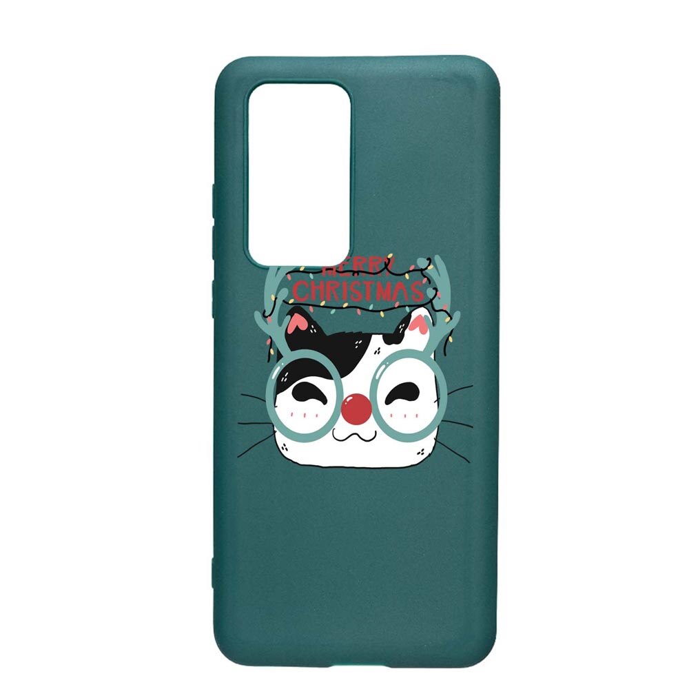 Husa Silicon Compatibila cu Samsung Galaxy S20 FE 4G, I Want To Be Rudolph, rezistenta la uzura, anti-alunecare, ForestGreen, FG877
