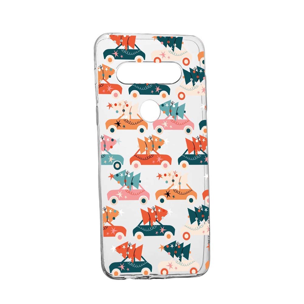 Husa Silicon Compatibila Cu LG K51S, Christmas Season, rezistenta la uzura, anti-alunecare, 874